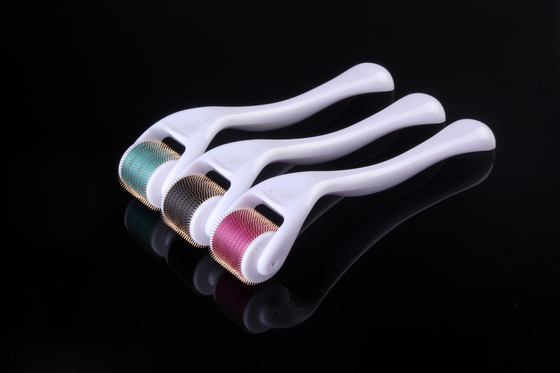 Safe Derma Rolling System , Micro Needle Roller Therapy With Blue / Red / Yellow / Green LED Light