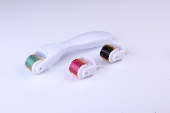 LED 540 Needles Derma Rolling System Titanium Micro Needle Roller Therapy For Skin Rejuvenation