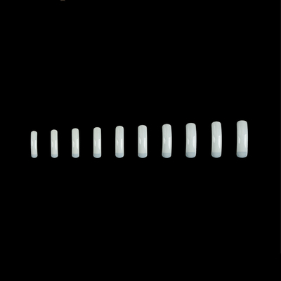 Salon Square False Artificial Nail Tips , Full Coverage Nail Tips