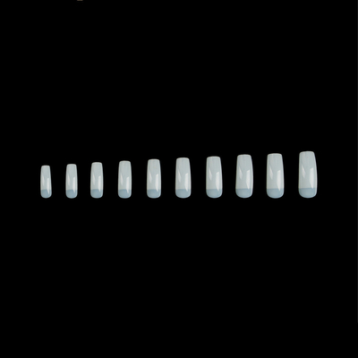 Fashion Long Curve / Square Full Size Artificial Nail Tips