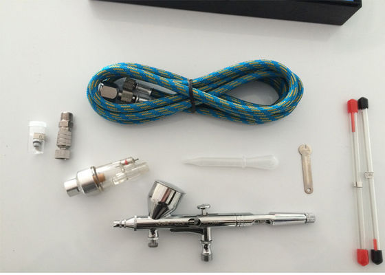 New Precision Dual-Action Airbrush Air Compressor  Set Craft Cake Hobby Paint Tattoo