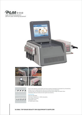 Diode Laser Slimming Beauty Equipment , Desktop Laser Slimming Machine for Home